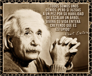 Einstein todos somos genios