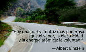 Einstein voluntad