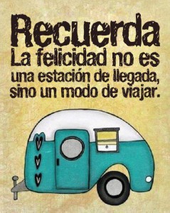 FELICIDAD MODO DE VIAJAR